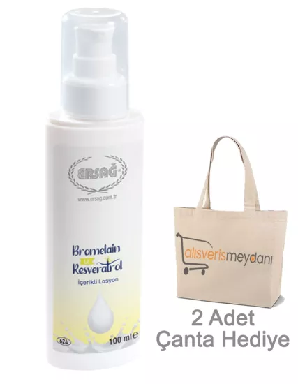 Ersağ Bromelain ve Resveratrol İçerikli Losyon - 100 ML